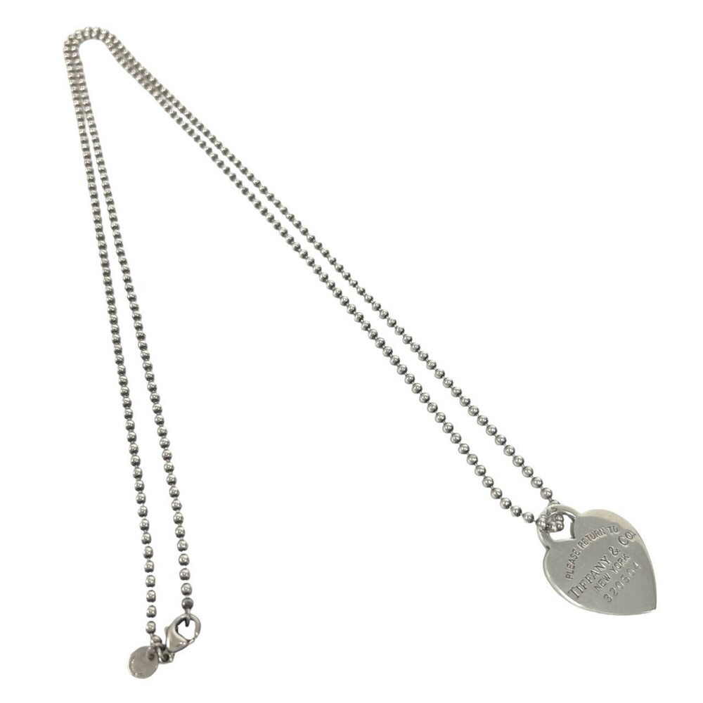 TIFFANY & CO. Silver Heart Necklace